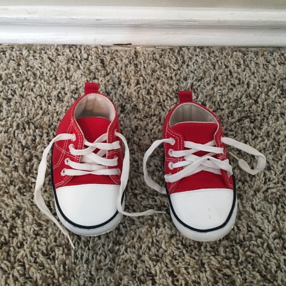 Red 18mo Sneakers (GREAT condition) - Picture 2 of 4